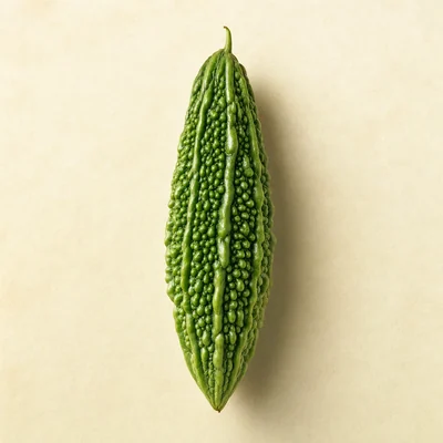Whole bitter melon fruit